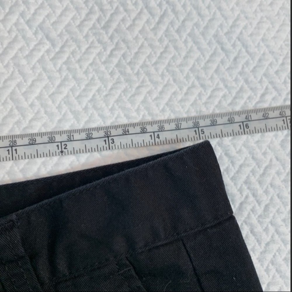 HURLEY Black Denim Medium Length Shorts Size 2 - Picture 6 of 9